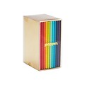 Poppin Mini Medley Professional Notebooks, Wide Ruled, 32 Sheets, Assorted Colors, 10/Pack (101024)
