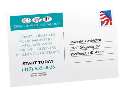 Avery Matte Postcards, 5.5" x 4.25", White, 200/Pack (5689)