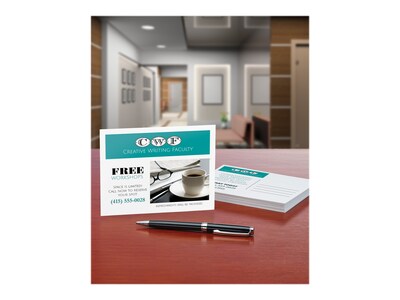Avery Matte Postcards, 5.5 x 4.25, White, 200/Pack (5689)