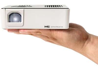 AAXA M5 Pico (Handheld) MP-500-01 DLP Projector, Black/White