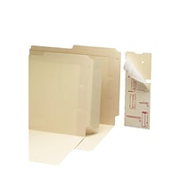 Smead End Tab Converters for 8 Folders, Letter/Legal, Manila, 500/Box (68080)