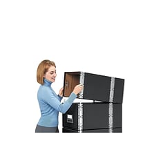 Bankers Box Staxonsteel File Storage Drawers, Legal Size, Black (00512)