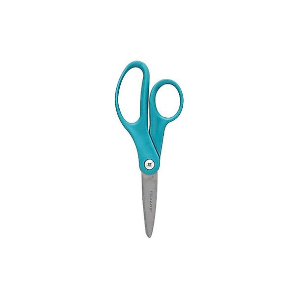 Staples 7 Kids Pointed Tip Stainless Steel Scissors, Straight