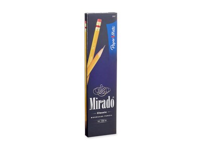 Paper Mate Mirado Classic Wooden Pencils, No. 2 Soft Lead, Dozen (2097)