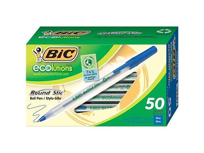 TRU RED Ballpoint Pen 0.7mm Black Staples 60 count, 5 boxes of 12 per lot