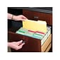 Smead Interior File Folders, 1/3-Cut Tab, Letter Size, Assorted Colors, 100/Box (10229)