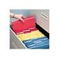 Smead Interior File Folders, 1/3-Cut Tab, Letter Size, Assorted Colors, 100/Box (10229)