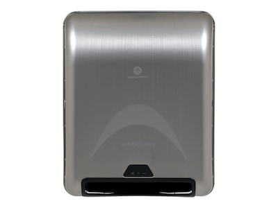 enmotion Recessed 8" Automated Touchless Hardwound Paper Towel Dispenser, Silver (59466A)