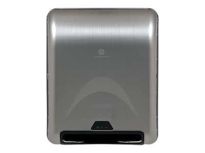 enmotion Recessed 8 Automated Touchless Hardwound Paper Towel Dispenser, Silver (59466A)