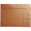JAM Paper® 9 x 12 Booklet Envelopes, Stardream Metallic Copper, 100/pack