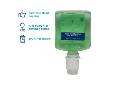 Commercial Dispensing enMotion Gen2 1000 mL. Foaming Hand Sanitizer Refill for enMotion Dispenser, 2/Carton (42334)