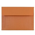 JAM Paper® 4Bar A1 Metallic Invitation Envelopes, 3.625 x 5.125, Stardream Flame Orange, 25/Pack (352231796)