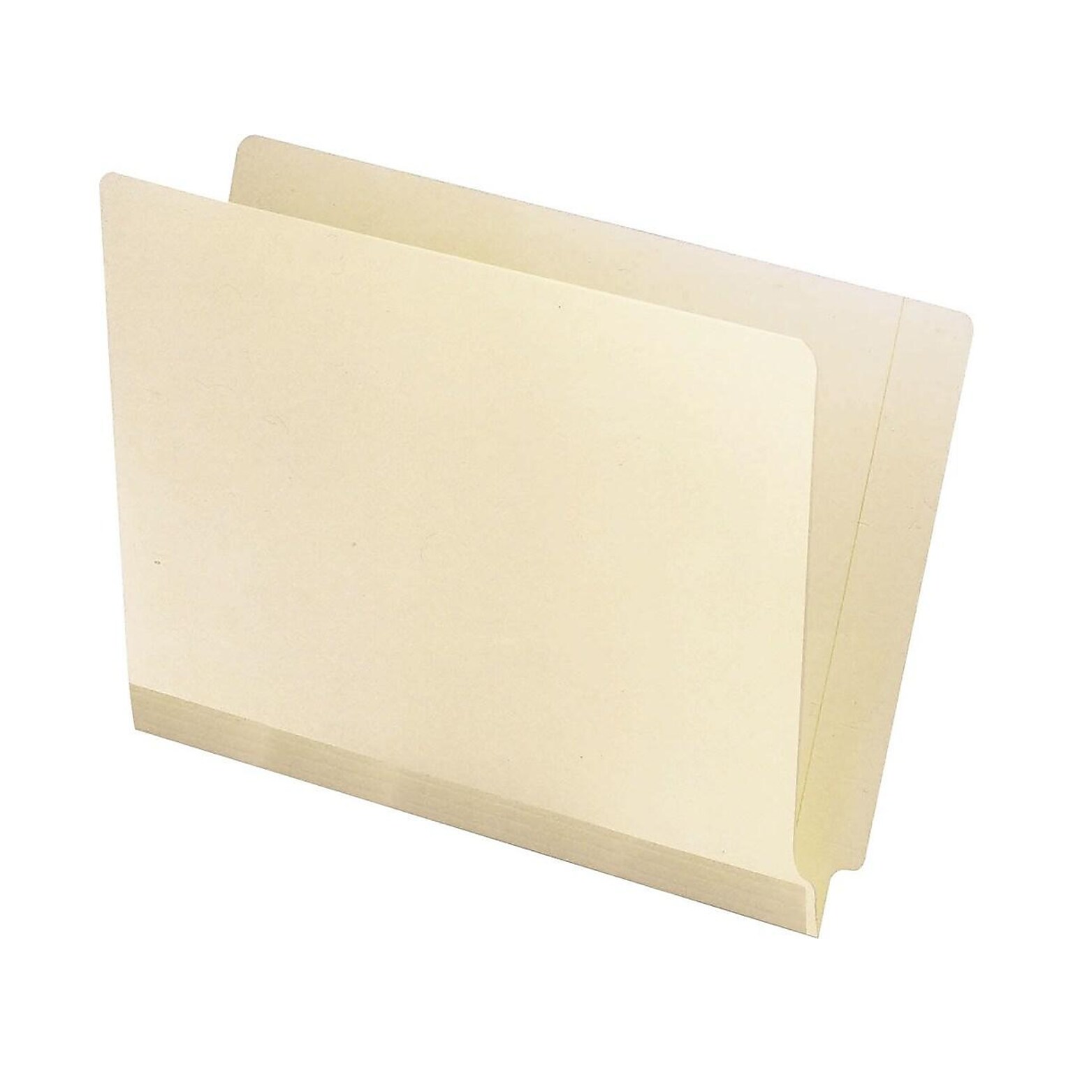 Pendaflex Reinforced End-Tab File Folders, Straight-Cut Tab, Letter Size, Manila, 100/Box (11035)