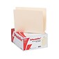 Pendaflex Reinforced End-Tab File Folders, Straight-Cut Tab, Letter Size, Manila, 100/Box (11035)