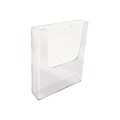 FFR Excelsior Literature Holders, 8.5 x 11, Clear Plastic, 2/Pack (9302421701)