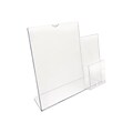 FFR Tru-Vu Literature Holder, 8.5 x 11, Clear Plastic (2201885103)