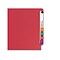 Smead End-Tab File Folders, Shelf-Master Reinforced Straight-Cut Tab, Letter Size, Red, 100/Box (257
