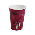 Solo Bistro Hot Cups, 12 Oz., Multicolor, 300/Carton (OF12BI-0041)