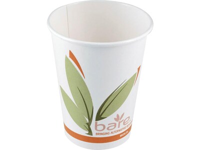 Solo Bare® Eco-Forward® Hot Cups, 10 oz., Multicolor, 50/Pack (370RC-J8484)