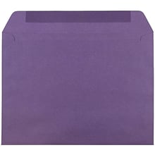 JAM Paper® 9 x 12 Booklet Envelopes, Dark Purple, 50/Pack (572312532i)