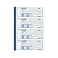 Rediform 3-Part Carbonless Receipts Pad, 7"L x 2.7"W, 100 Forms/Pad (8L808)