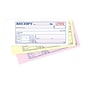 Adams 3-Part Carbonless Receipts Book, 7.19" x 2.75", 50 Forms/Book (ABF TC2701)