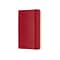 Moleskine Classic Notebook, Soft Cover, Large, 5 x 8.25, College Ruled, 96 Sheets, Scarlet Red (93