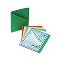 Quality Park Slash-View Organizers, Letter Size, Assorted Colors, 25/Pack (89503)