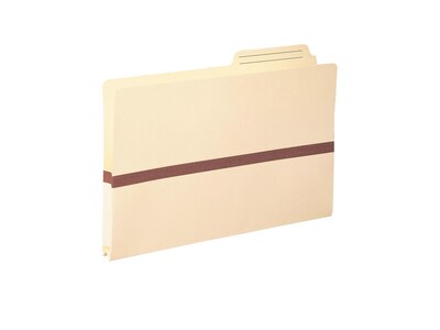 Smead Paper Stock File Pockets, 1 Expansion, Legal Size, Manila, 50/Box (76487)