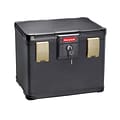 Honeywell Steel Fire/Waterproof Safe with Key, 0.6 Cu. Ft. (1106)