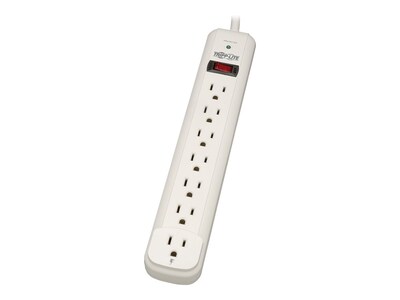 Tripp Lite Protect It! 7-Outlet Surge Protector, 25 Cord (TLP725)
