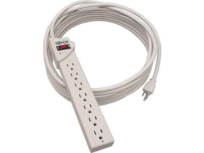 Tripp Lite Protect It! 7-Outlet Surge Protector, 25' Cord (TLP725)