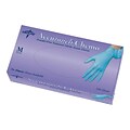 Accutouch Chemo Powder Free Blue Nitrile Gloves, Large, 100/Box (MDS192086H)