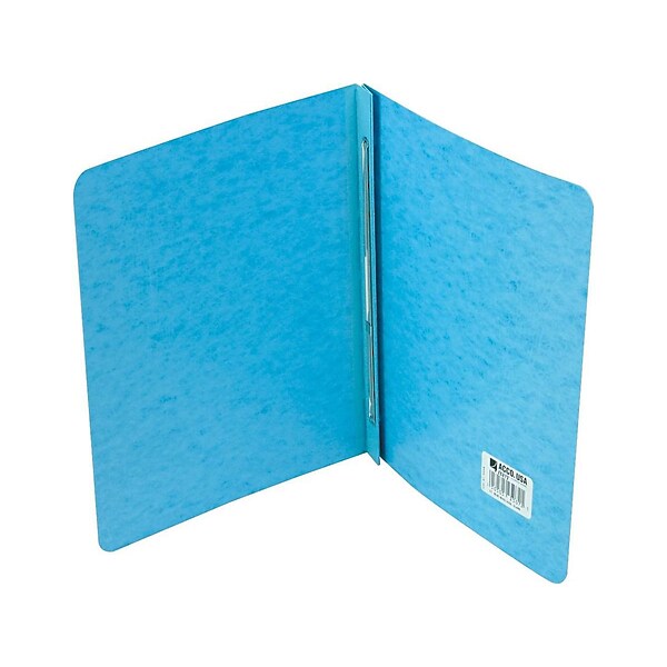ACCO PRESSTEX 2-Prong Report Cover, Letter, Light Blue (A7025072)