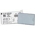Panter Company Slap-Stick Magnetic Label Holders, 2 1/2 x 4 1/4, Gray/Clear, 10/Pack (MAGLHGY)