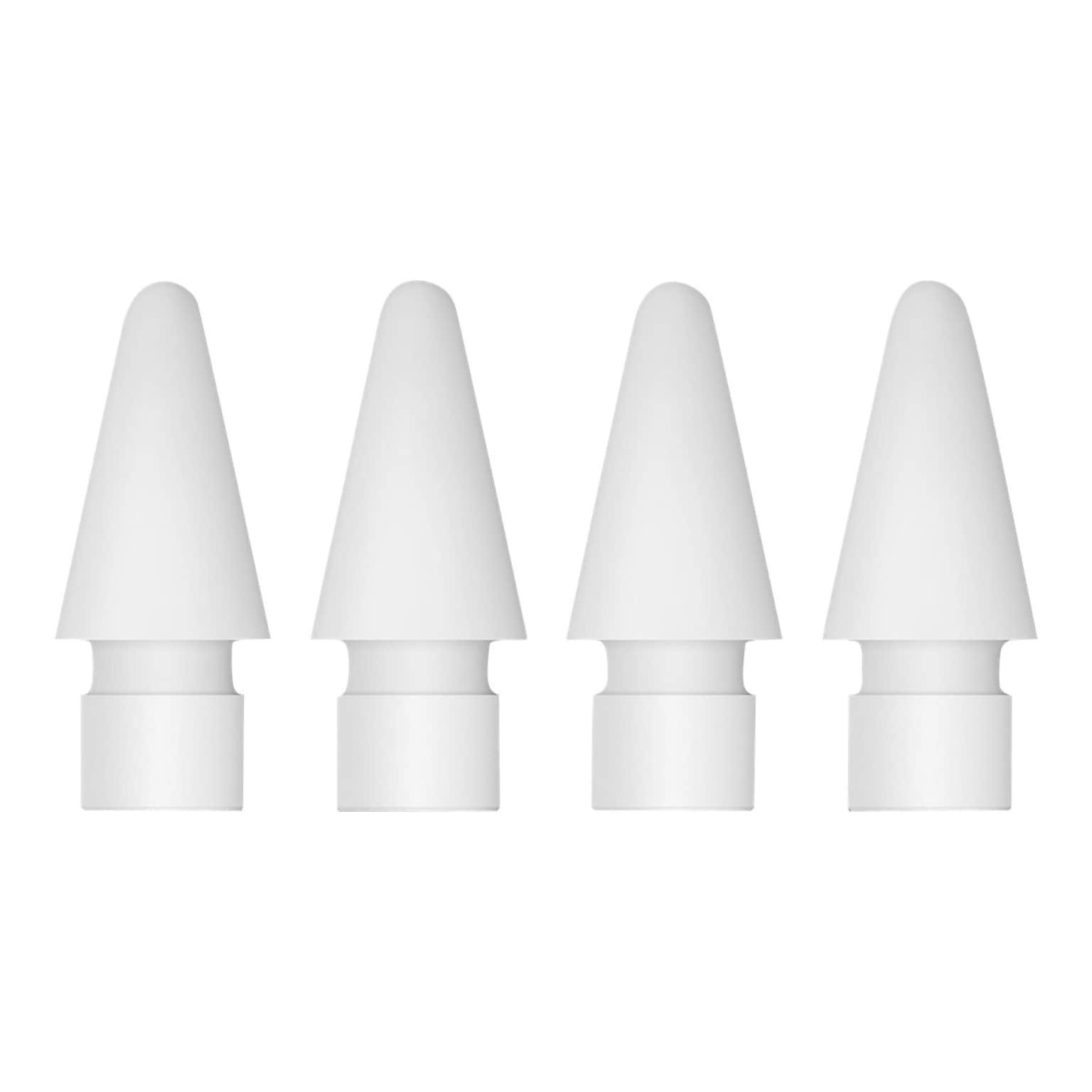 Apple MLUN2AM/A Replacement Tip for Apple Pencil, White, 4/Pack