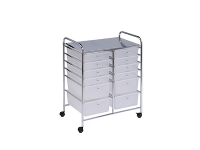 Honey-Can-Do Rolling Storage Cart, Multicolor (CRT-01683)