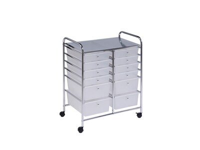 Honey-Can-Do Rolling Storage Cart, Multicolor (CRT-01683)