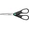 Westcott® Straight KleenEarth® 7 Recycled Stainless Steel Standard Scissors, Pointed Tip, Black (44