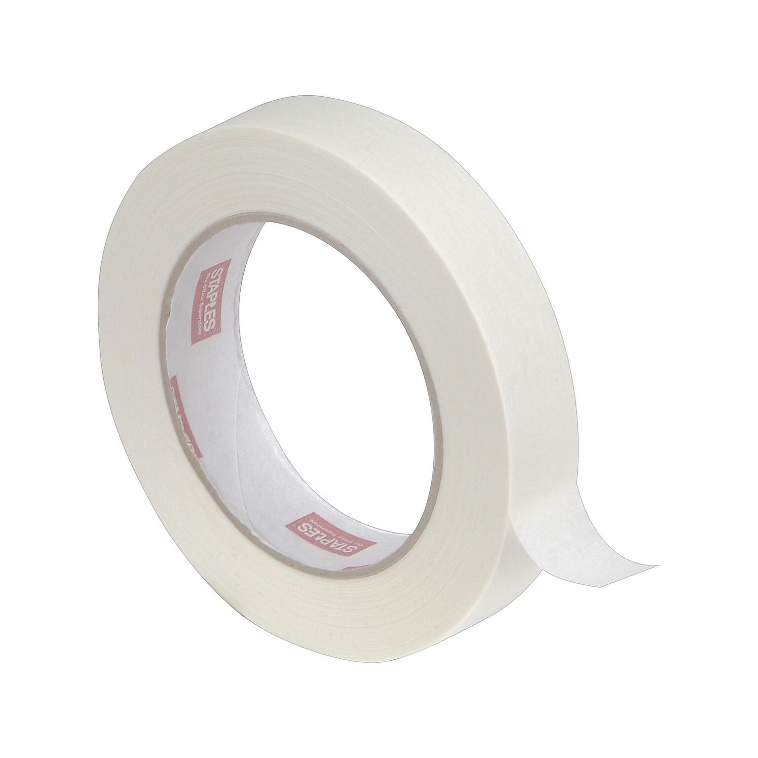 Staples® 0.7 x 60 yds. Multi-Purpose Masking Tape, Natural, 6/Pack (17535-CC)