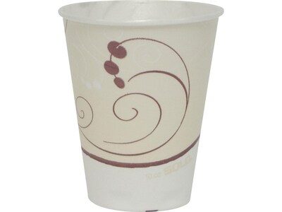 Solo Symphony® Trophy® Plus™ Hot/Cold Cups, 10 Oz., Multicolor, 50/Pack (OFX10N-J8002)