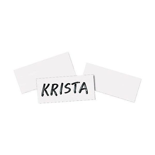 Quartet Magnetic Strips, White, 25/Pack (MWS)