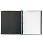 JAM Paper Italian Leather 3/4" 3-Ring Binder, Turquoise (369231772)