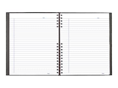 Blueline NotePro 1-Subject Professional Notebooks, 8.5 x 10.75, College Ruled, 100 Sheets, Black (