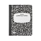 Oxford Composition Notebooks, 9.75" x 7.5", Wide Ruled, 120 Sheets, Black (09-6120)