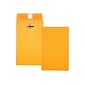 Quality Park Clasp & Moistenable Glue Catalog Envelopes, 4" x 6.38", Brown Kraft, 100/Box (QUA37815)