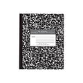 Roaring Spring Paper Products Composition Notebooks, 7 x 8.5, Wide Ruled, 36 Sheets, Black (77332)