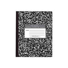 Roaring Spring Paper Products Composition Notebooks, 7 x 8.5, Wide Ruled, 36 Sheets, Black (77332)