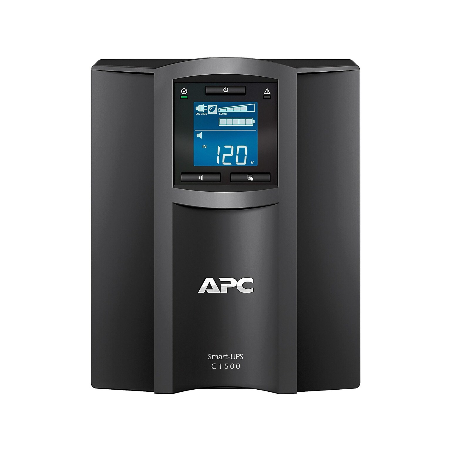 APC Smart-UPS with SmartConnect Remote Monitoring Pure Sine Wave Backup & Surge Protection, Black (SMC1500C)