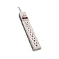 Tripp Lite Protect It! 6-Outlet Surge Protector, 6' Cord (TRPTLP606)